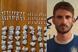 Catania, blitz antidroga nella "Fossa dei Leoni": arrestato pregiudicato