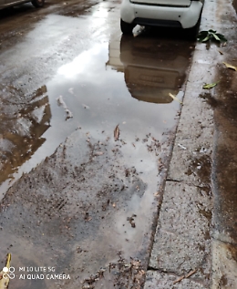 Palermo: strade piene di fango dall'alluvione di luglio