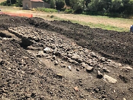 Caltavuturo, riportato alla luce tratto di una strada romana del II secolo