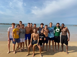 Basket. la Fortitudo Agrigento si allena in spiaggia
