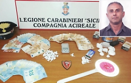 S. G. la Punta, spacciatore beccato in casa con 120 grammi di cocaina