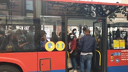 Catania: linea AMT BRT 1 in tempo di Covid
