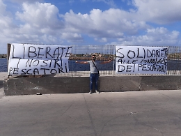 Lampedusa solidale con i pescatori di Mazara del Vallo