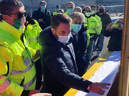 Cancelleri apre un nuovo tratto della Ss640: percorribili altri 7 km