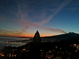 L'Etna vista da Taormina