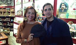 La grande impresa di Stefania a Milano: un "atelier" del migliore artigianato siculo