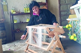 Maria Teresa, «Ecco come ridò vita a bachi, bozzoli e telai»