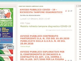Lampedusa, il link porno sul sito del Comune