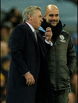 Calcio: Ancelotti,City ha giocato grande gara,noi solo 45'