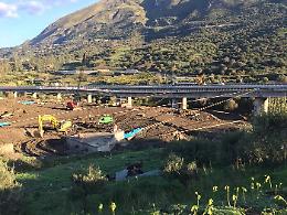 Il viadotto Himera riapre il 31 e il M5S sfida Falcone: «Mantenga la promessa...»