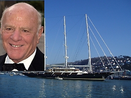 A Selinunte il magnate Barry Diller con la sua barca a vela da 100 mln di dollari