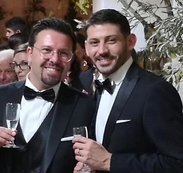 Modica, Gianpiero ed Enrico sposi
e «adesso felici alla luce del sole»