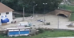 Ricognizione del premier in elicottero nella zona della strage a Casteldaccia