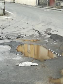 Catania, San Giuseppe la Rena: tombino otturato in via San Giuseppe