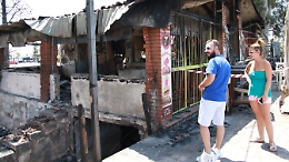 Incendi alla Plaia di Catania, il sospetto del dolo: «Roghi appiccati in più punti»