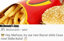 "Hey mafioso....", il messaggio di Mc Donald's che indigna. M5S: «Chieda scusa»