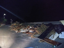 Catania: vergognosa discarica in via Calliope nei pressi del cimitero