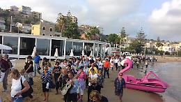 Alla Scala dei Turchi continua ad essere sempre estate