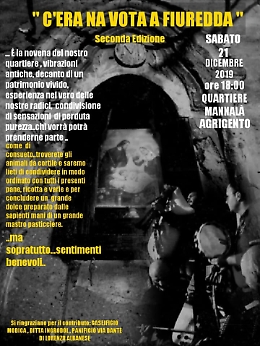 Ad Agrigento, nel quartiere Mannalà, la seconda edizione de "C'era na vota a fiuredda"