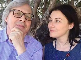 Gabriella, "vedova" (inconsolabile) di Sgarbi: «Sicilia, hai perso il tuo innamorato più pazzo»