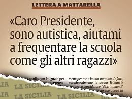 Appello raccolto, Sergio Mattarella risponde a ragazzina autistica catanese