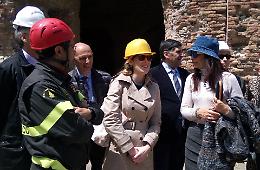 Maria Elena Boschi torna a Taormina in vista del G7: "Tutto procede bene, sarà una scenografia da brividi"