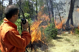 Rogo sull'Etna, ma i Forestali non possono spegnerlo