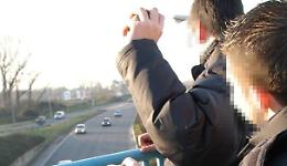 Sassi da cavalcavia: un tiro al bersaglio continuo, 70 episodi solo nel 2017