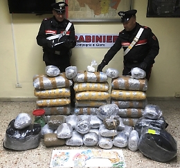 Tra Mascali e Riposto sequestrati 150 kg di marijuana, due arresti
