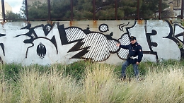 Palermo, denunciati due writers che disegnavano su un muro della stazione