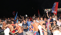 Catania ripescato in B, la notte di delirio in citt&agrave;