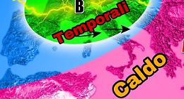 Meteo, tempo instabile in Sicilia ma caldo e afa non mollano