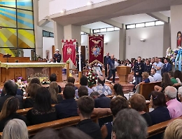 Chiesa del Don Orione gremita per l'ultimo saluto a Rita Borsellino