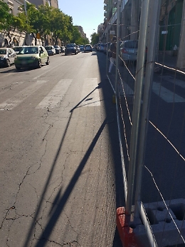 Catania, fermi i lavori al viale Mario Rapisardi