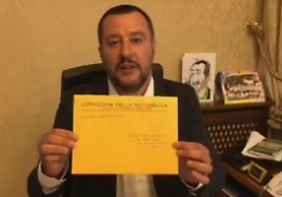 Diciotti, Salvini: «Il processo non va fatto. Ho agito nell'interesse del Paese»