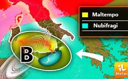 Meteo, oggi allerta arancione in Sicilia
col rischio di forti piogge dal pomeriggio