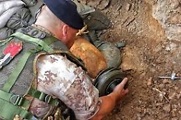 Palazzolo Acreide, affiora ordigno da 250 libre sganciato da un aereo