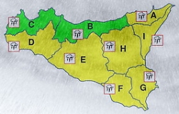 Allerta gialla su gran parte della Sicilia: settimana al via con piogge e venti di burrasca