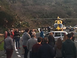 Auto contro muro sulla Bronte-Adrano: 22enne in gravi condizioni