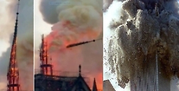Notre-Dame, media Usa: «Il crollo ricorda l'11 settembre»