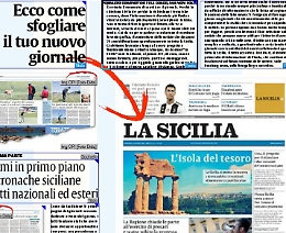 La Sicilia cambia: domani in edicola e online il nuovo giornale
