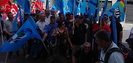 La Uil agrigentina numerosa alla manifestazione di Reggio Calabria