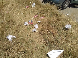 Giarre: villetta comunale di Via Maccarone degradata e abbandonata