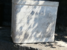 Catania: in via D. Sanfilippo vasca di eternit