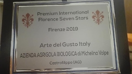 Arte del gusto Italy premia l'azienda biologica Augello