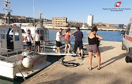 Soccorsa turista alla Scala dei Turchi