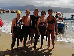 Quattro diabetici conquistano a nuoto lo Stretto di Messina