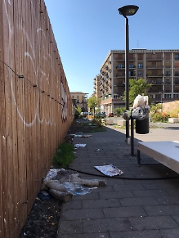 Catania: Ecco il verde attrezzato realizzato tra Corso Martiri della Libertà e Via Archimede