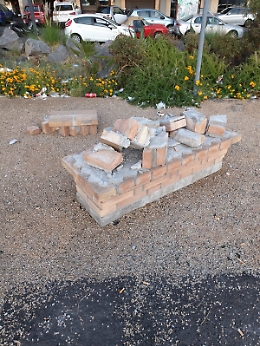 Catania: vandali in azione nello spiazzo di Viale Raffaello Sanzio