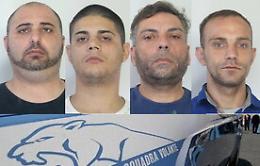 Catania, nel weekend raffica di arresti delle Volanti